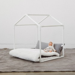 Louisdog（ルイスドッグ）Organic Peekaboo/Oxford Grey Petit オーガニック ピーカブ オックスフォード グレー