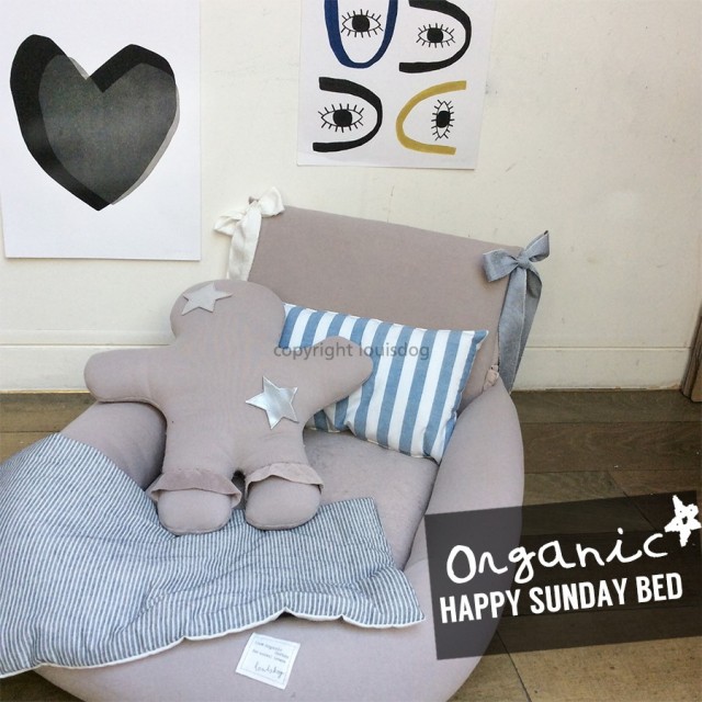Louisdog（ルイスドッグ）犬用ベッド Organic Happy Sunday Bed オーガニック ハッピー サンデー ベッド
